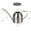 Stainless Steel Watering Can Indoor Household Succulent Potted Plant Watering