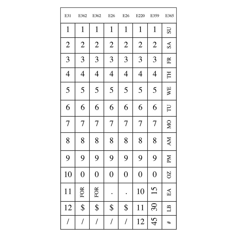 DayMark Safety Systems-IT111163 Plastic Date Coder DM3 SpeedyMark Express 10,