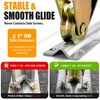 Otoolling 12ft Sliding Gate V Track Kit, 3 x 4ft