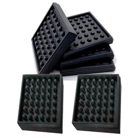 S.fields.inc Gym Machine Mat, Room Runner, Exercise Bike, Soundproofing and Vibrating Mat, 6 Pieces, Thickness 0.6 inches (1.5 cm) (Set of 6)