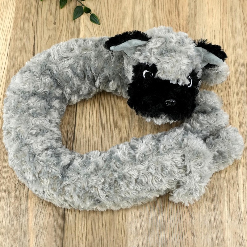 The Magic Toy Shop Novelty Draught Excluder Cushion - Grey