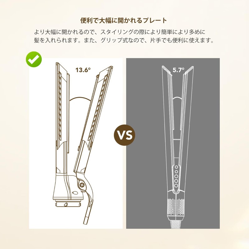 TOSAGE Attachment FOR DYSON AIRWRAP Dyson Airwrap Multi-Styler Straightener Conversion