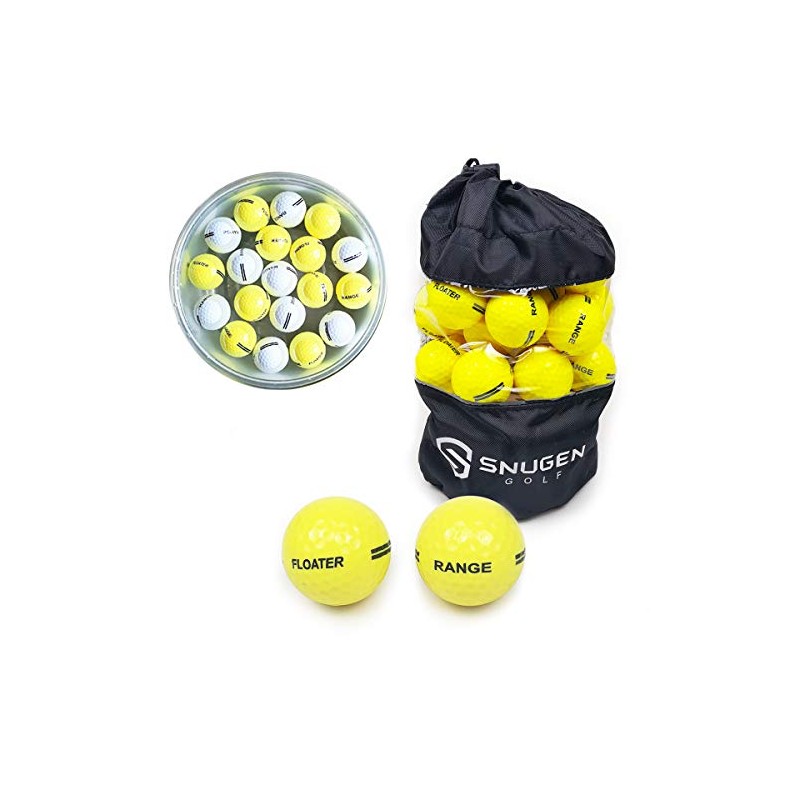 SNUGEN (TM Floater Golf Range Balls, Practice Floating Balls