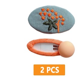 Traziewell Snap Hair Clips Small Hair Clips Women's Hair Clips Small Flower Hair Clips Girls Simple Hair Snap Clips Metal Hair Clip Small Basic Hair Accessories for Women Thick Hair 1609