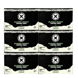 Black Insomnia Coffee Single Serve Pods For Use In Keurig Brewers - Strongest Coffee in the World - 72 Count
