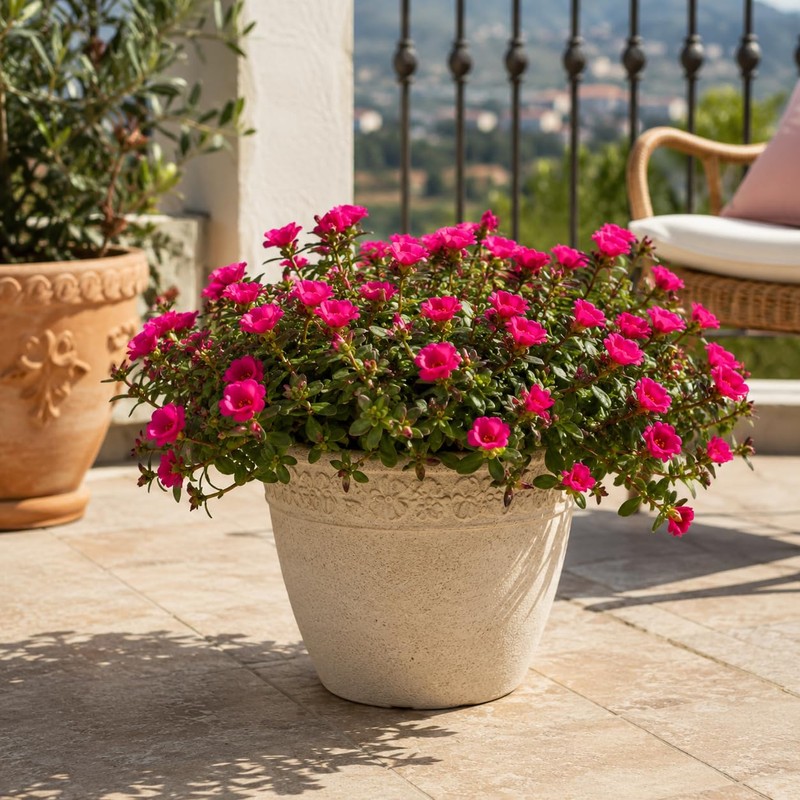 I GIARDINI DI GIULIA - Portulaca Pianta Vera in Vaso,
