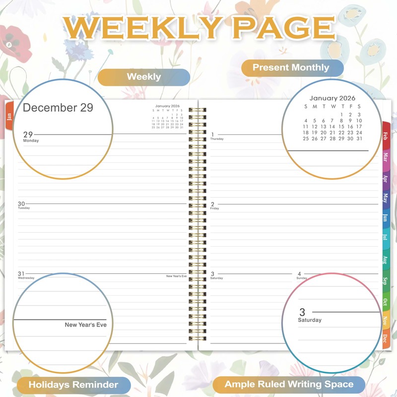 2026 Planner - 2026 Planner Weekly and Monthly from January