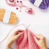 Umllpet Colourful Hand Knitting Yarn, 8 Pieces Hand Knitting Yarn,