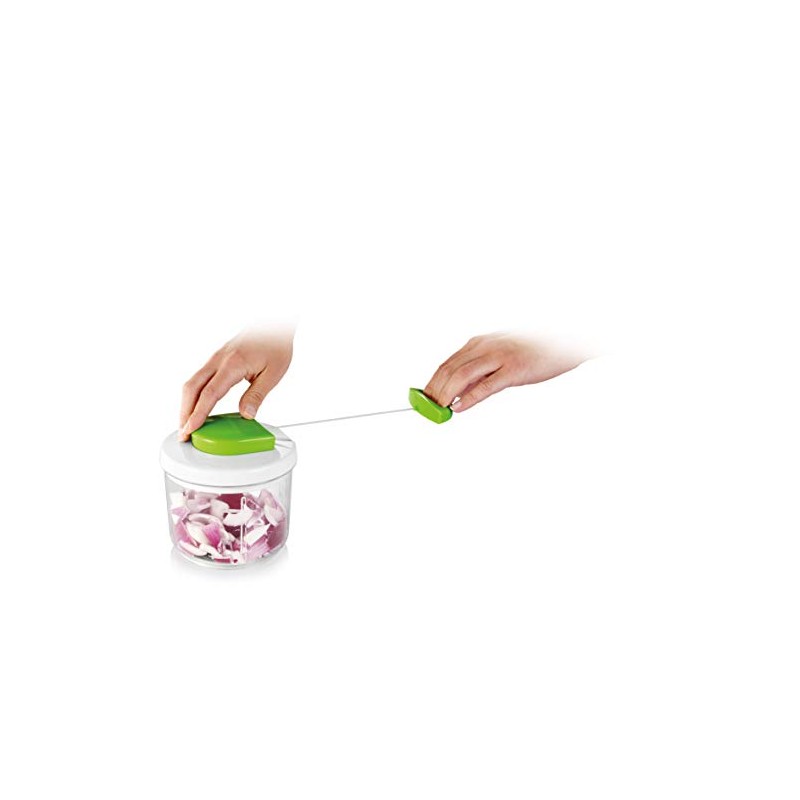 Tescoma Tritatutto 643874 Manual Handy Hand Chopper Steel White/Green