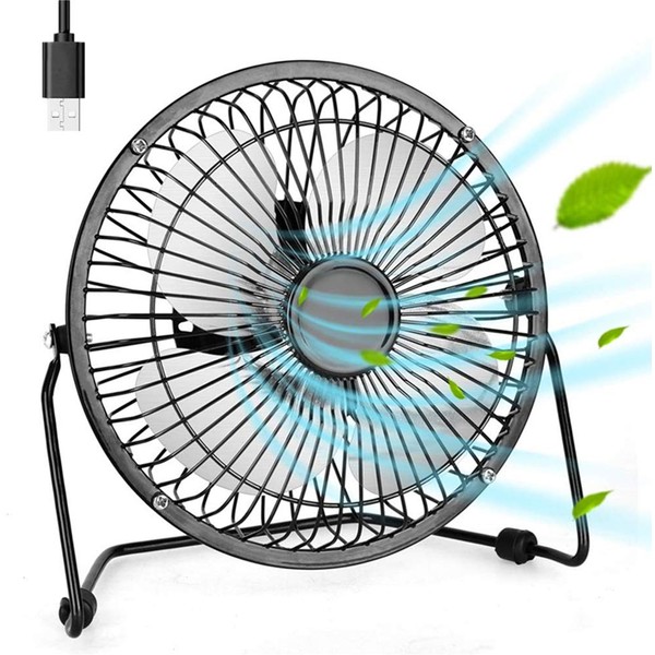 USB Fan 4 Inch Mini USB Desk Table Fan Personal