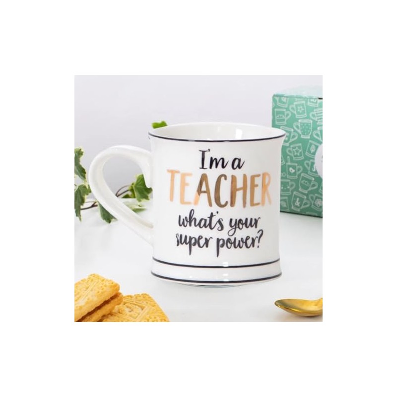 Sass & Belle Sass & Belle Teacher Superpower Tasse