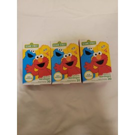Sesame Street New set of 3 equals 60 Sesame Street Bandaids