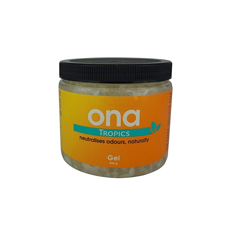 ONA Gel Tropics 1L / 856g, Effective Odour Neutraliser, Odour