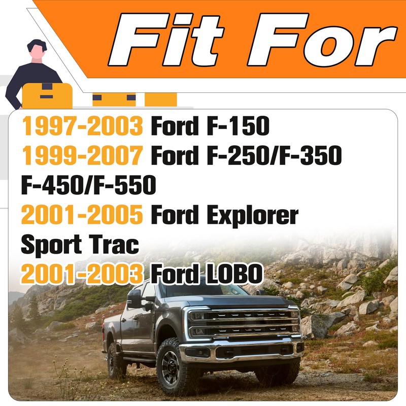 Backup Camera Tailgate Handle Compatible with Ford F-150 1997-2003 /