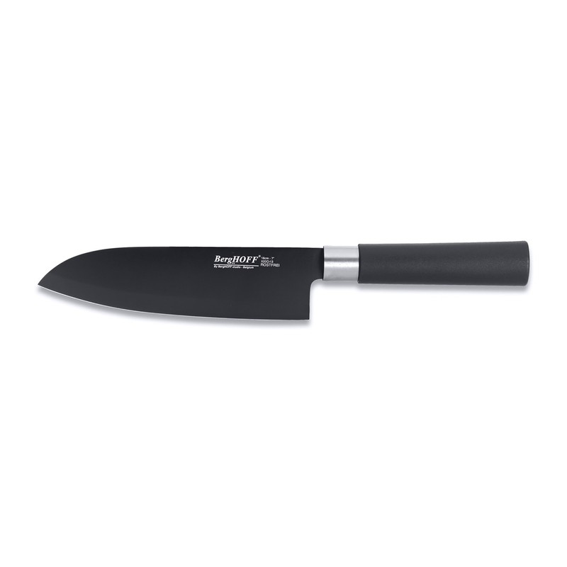 BergHOFF Ceramic Coated 4-Piece Black Knife Set
