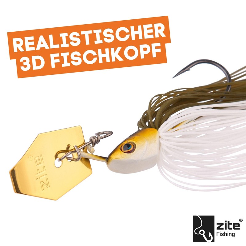 Zite Fishing InZite Blader Chatter Jigs Set | 5 Pieces