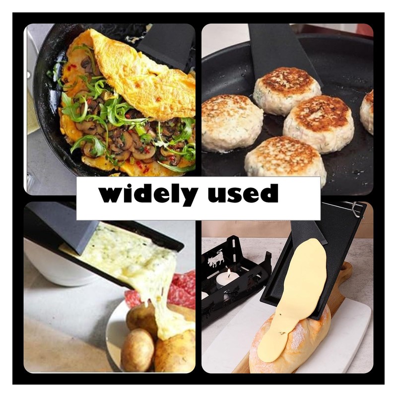 8 pieces raclette scraper, raclette spatula, small spatula, spatula for