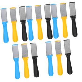 Baluue 15pcs Foot File Callus Remover Exfoliating Tool for Dead Skin Calluses Corns Reusable Easy to Clean for Softening Feet