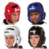 KWON® Taekwondo 40063 PU CE White WTF Head Guard -