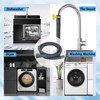10 FT Washing Machine Drain Hose, Flexible Dishwasher Drain Hose