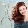Tape in Hair Extensions Plier, Professional Stainless Steel Flat Surface