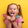 Fruidles Sports Tattoo Lollipop Suckers Candy, Great for Goody Party