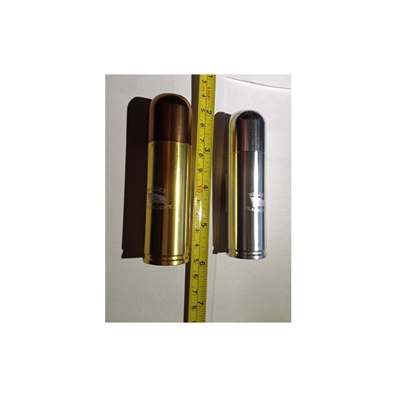 BULLET FLASHLIGHT. Tough Aluminu features 9 LED’s for bright illumination.