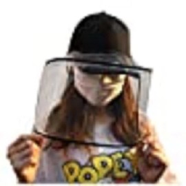 DNL INT. (2) FULL FACE SHIELD CAP / HAT Protection ANTI- DUST GERM COUGH SPIT QUICK SHIP