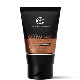 The Man Company Glow Pro Face Scrub - 100ml | Deep Cleansing | Removes Blackheads, Excess Oil, Dirt & Impurities | All Skin Types