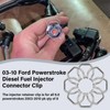 8 PCS Fuel Injector Connector Clips for Ford 6.0L Powerstroke