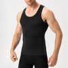 SPVISE Black Compression Tank Top Men Cool Dry Athletic Compression