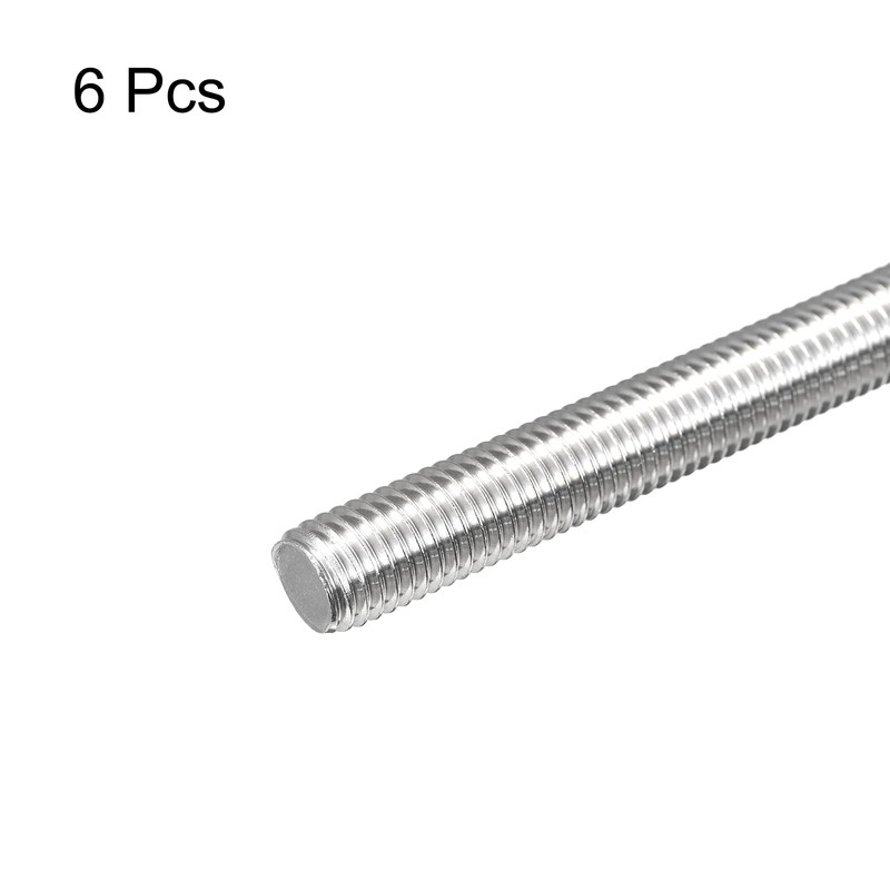 sourcing map Fully Threaded Rod M12 x 180mm 1.75mm Thread
