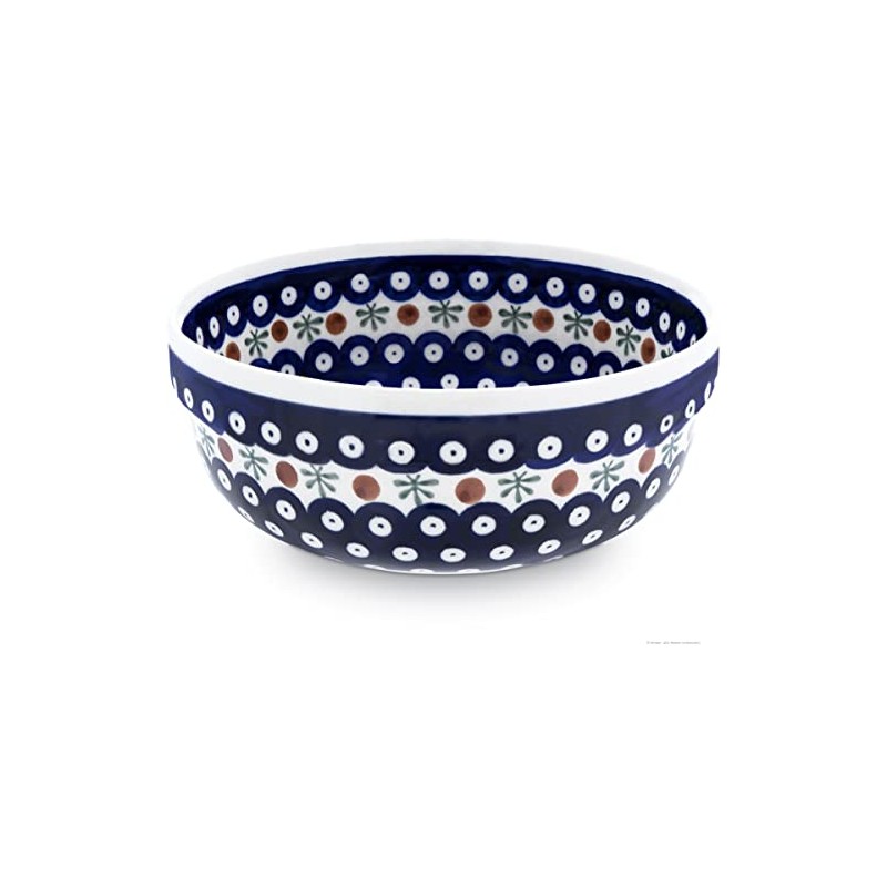 Bunzlauer keramik Original Schüssel mit Innendekor Ø20 cm, 1,5 Liter