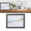 Photo Frame Black Decorative Rugged Multifunctional Sea Glass Birds Picture