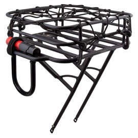 Origin8 Rush Messenger Front Basket Rack, 26-29", Black