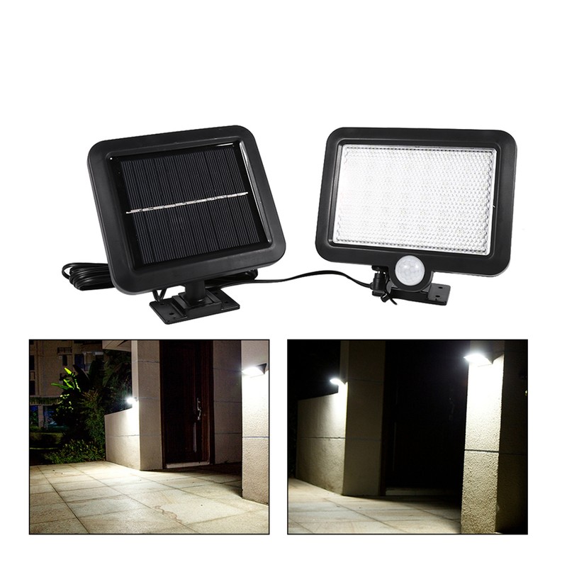 Motion Detector Sensor 56 LED Solar Powered Light Outdoor Garden