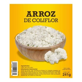 San Miguel Arroz de verduras keto sin gluten 241gr (Arroz de Coliflor)