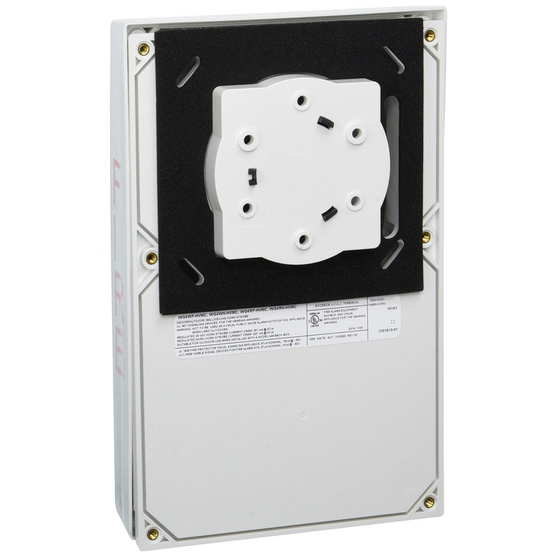 Edwards Signaling WG4WF-HVMC GEN OD, HRN/ST, WHT, FIRE, CLR
