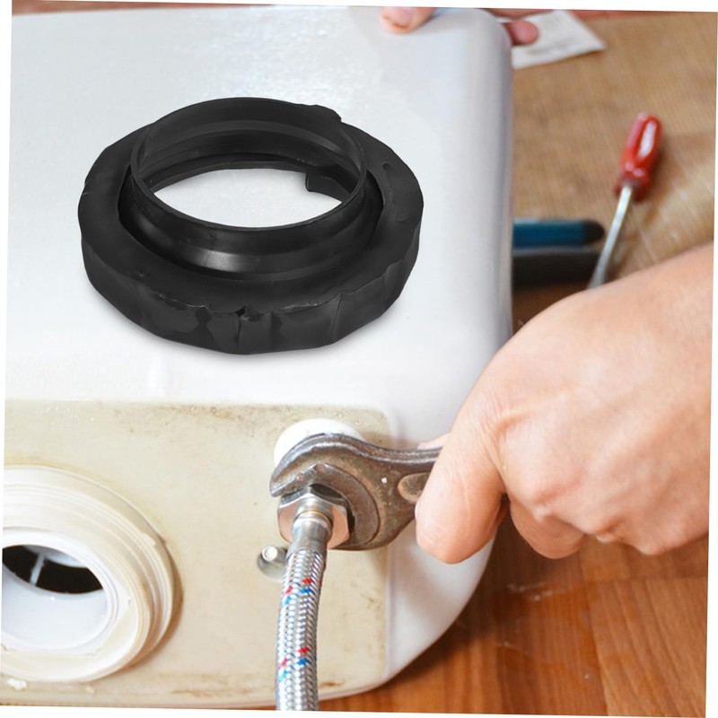 jojofuny Leakproof Toilet Flange Seal Thick Rubber Ring for Bathroom