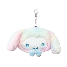 Hatayama Shoji 63202553 Face Reel Pass Case, Rainbow Cinnamoroll, H 4.1 x W 5.1 inches (10.5 x 13 cm)