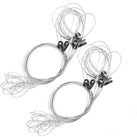 Bompro New 24 pcs Trap Wire 36“ 1/16” 7x7