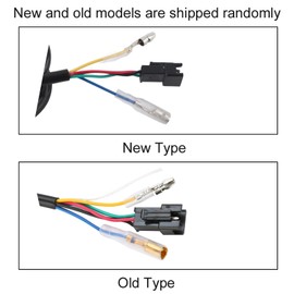 Twist Throttle Grips, 12-84v Electric Throttle Control, Mx650 Electric Scooter Throttle Grips Replacement, Electric Handlebar Throttle Grips with Key Knock for 22mm Diameter