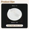 sourcing map Hinge Hole Covers, 28Pcs 38mm(1-1/2") ID - Plastic