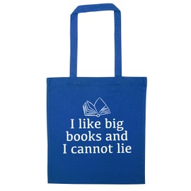Flox Creative I like big books and I cannot lie tote bag