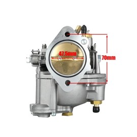 SVKCAR Super E Carburetor 11-0420 for Harley Davidson Big Twin Sportster Shorty Softail Road King Super E Carb (with Fuel Filter/Spark Plugs/Extra Jets/Brushes)