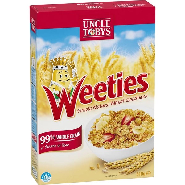 Uncle Tobys Weeties Cereal 510g