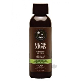 Earthly Body Hemp Seed Massage Lotion - 2 oz Naked in the Woods
