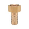 Kakudai Hose Nipple with Nut 613-36-1/2 x 8.0