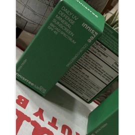Innisfree 2 Innisfree Daily UV Defense Sunscreen SPF 36 10ml/ 0.33oz Mini Sz EXP 01/26 B3