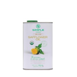 SIMPLE FOODS Safflower Oil Organic 25.4 oz
